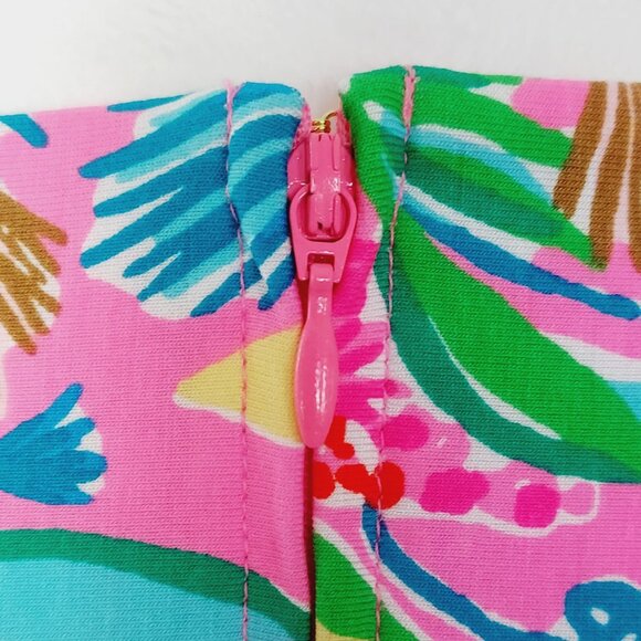 Lilly Pulitzer Women’s Verona Flutter Sleeve Maxi Dress Havana Pink Size 4 - Picture 7 of 14